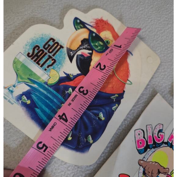 Lot 3 Jimmy Buffett Caribbean Soul STICKER Got Salt Parrot Big Kahuna Surf Shop - Picture 9 of 11